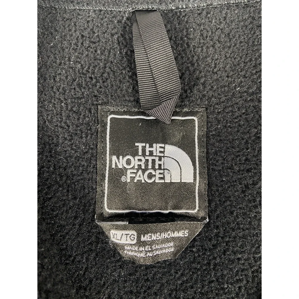 The North Face Denali Jacket Mens XL Black Fleece Lined Full Zip Polartec